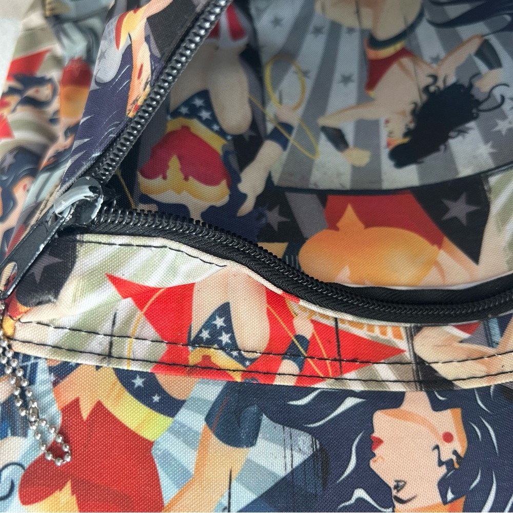 Wonder Woman Themed Backpack - Picture 3 of 5